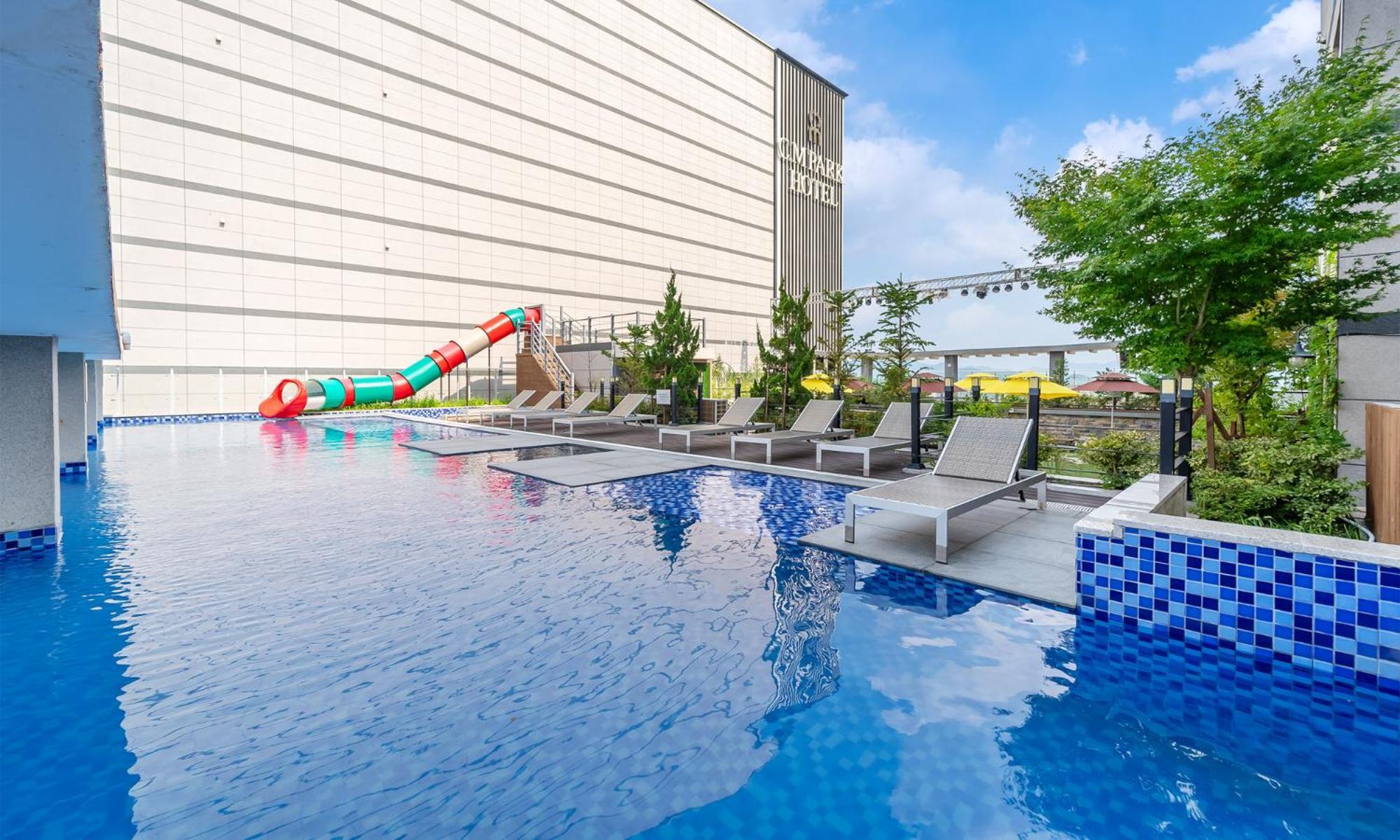 Cm Park Hotel Andong Exterior photo